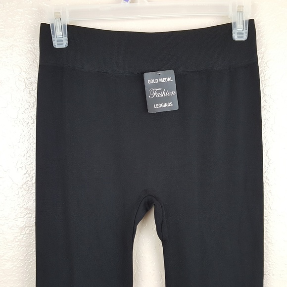 Gold Medal Women's Leggings Size Small Black - Picture 2 of 4